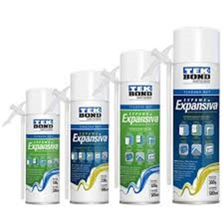 Espuma de Poliuretano Tek Bond x 500ml