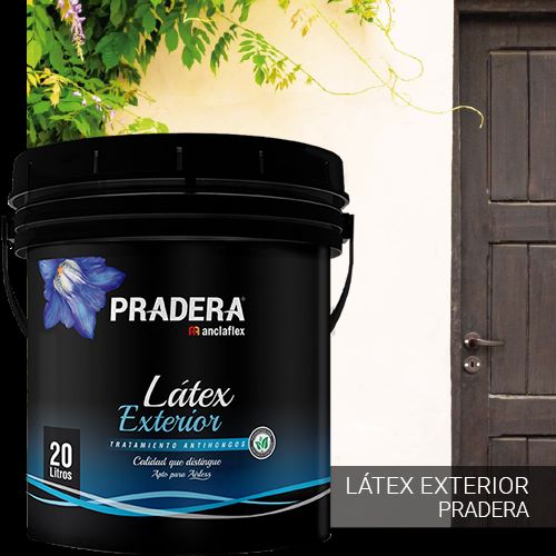 Latex Exterior Pradera Blanco x 20lt